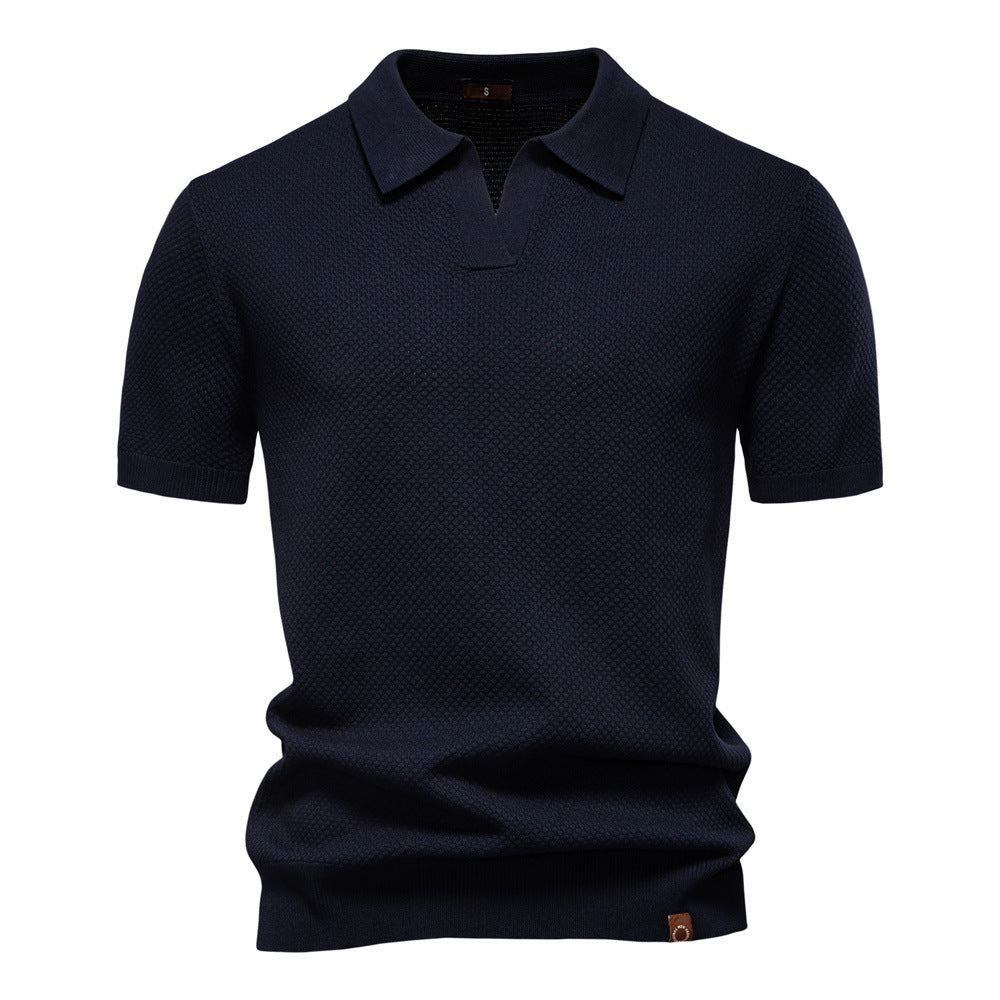 Geoffrey™ – Textured Polo Shirt