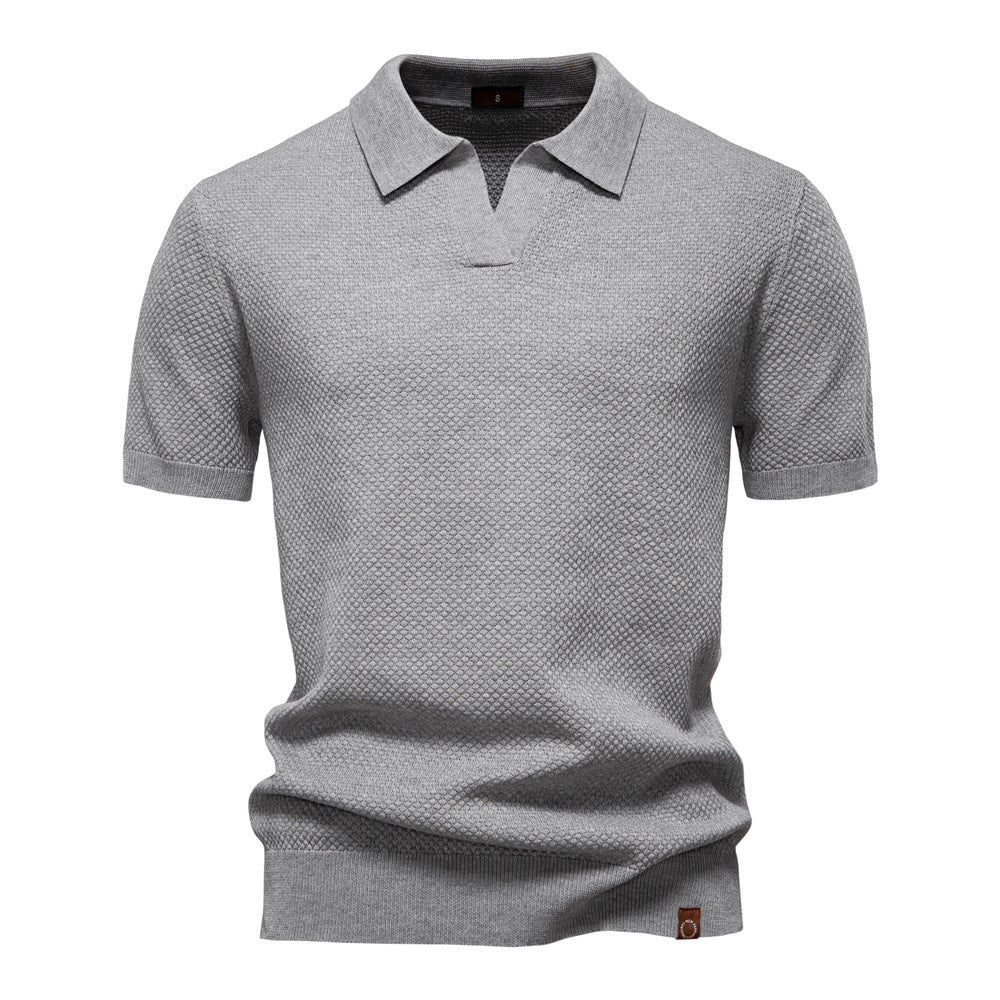 Geoffrey™ – Textured Polo Shirt