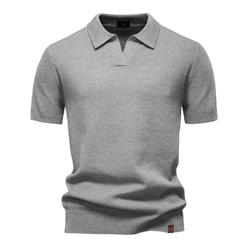Geoffrey™ – Textured Polo Shirt