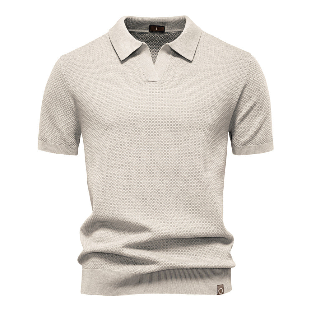 Geoffrey™ – Textured Polo Shirt