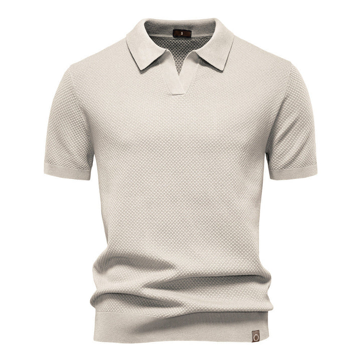 Geoffrey™ – Textured Polo Shirt