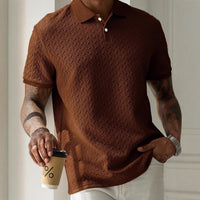 Nick™ | Textured Knit Polo