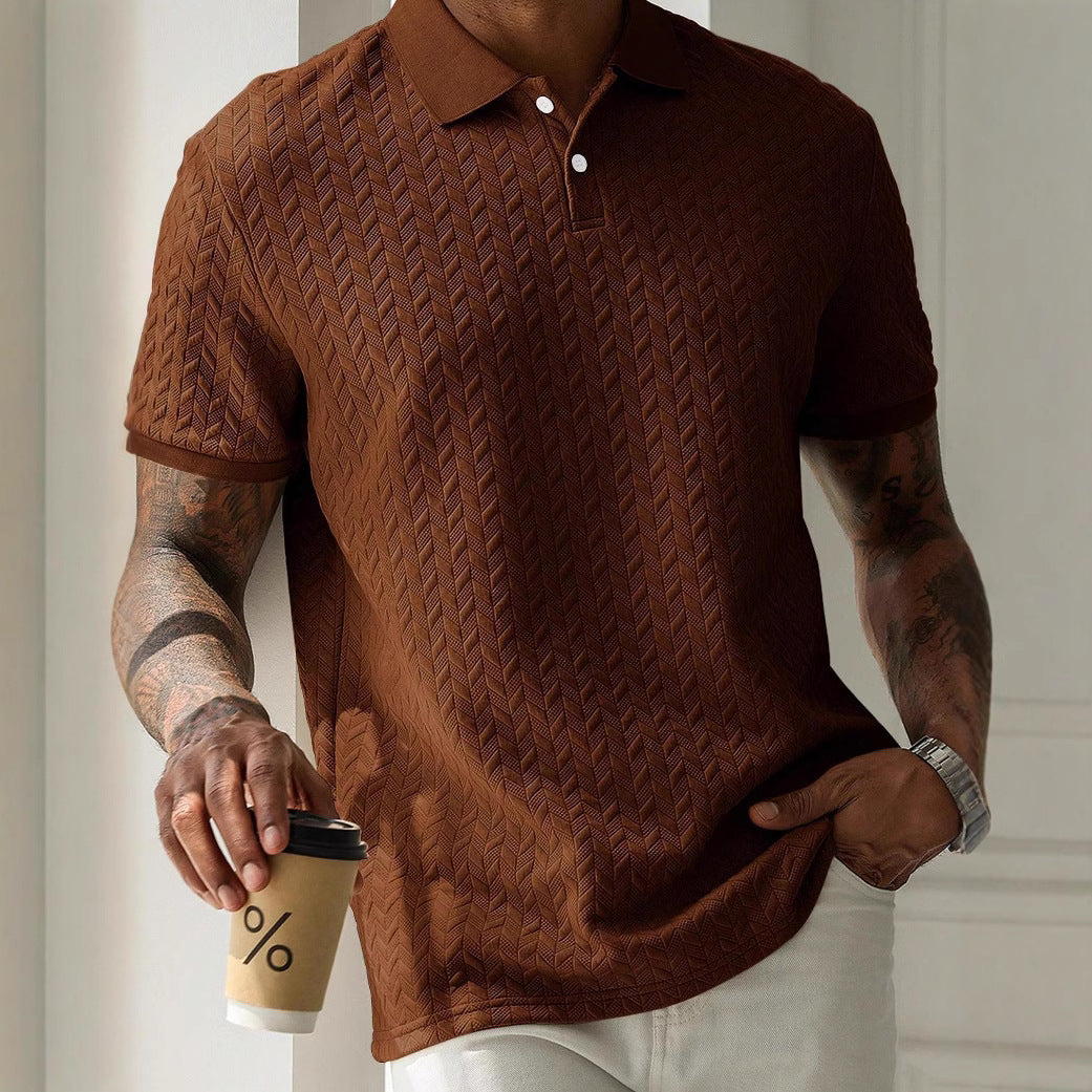 Nick™ | Textured Knit Polo