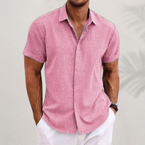 Aiden™ | Classic Linen-Blend Shirt