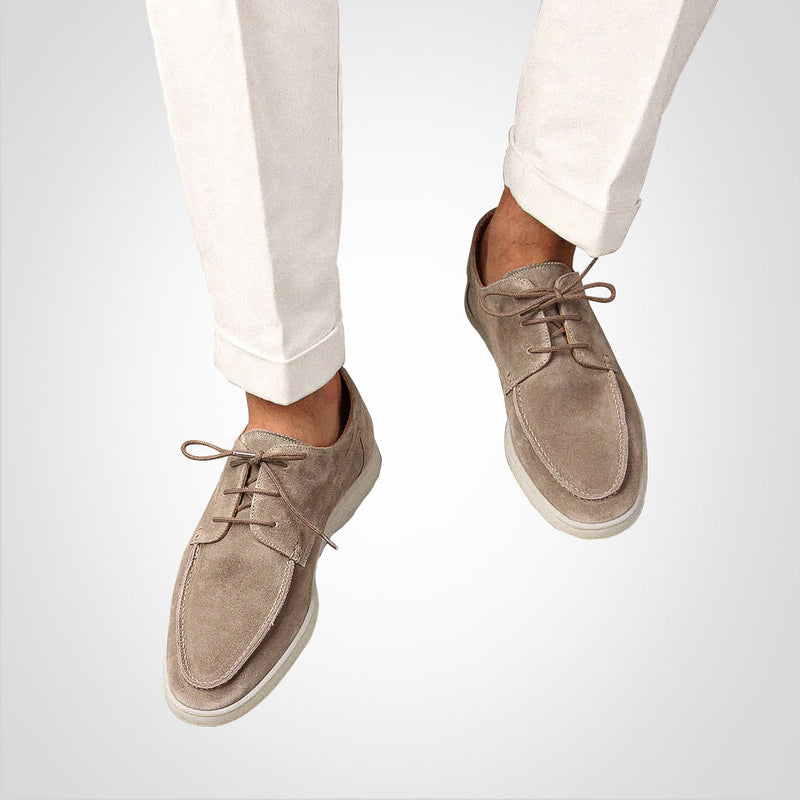 Edward™ | Suede Lace-Up Loafers