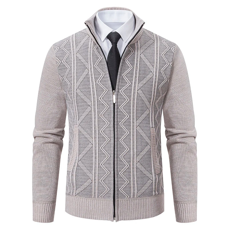 Dawson™ – Textured Zip Cardigan