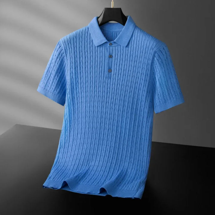 Winston™ | Textured Cotton Polo