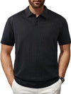Stuart™ – Classic Textured Polo Shirt