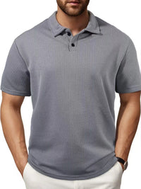 Stuart™ – Classic Textured Polo Shirt