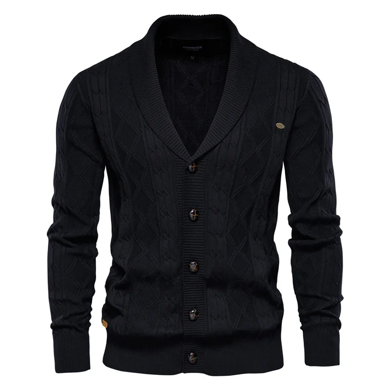 Jeff™ | Elegant Button-Up Cardigan
