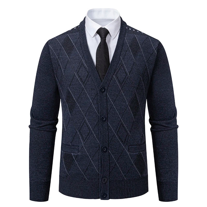 Preston™ – Diamond Knit Cardigan