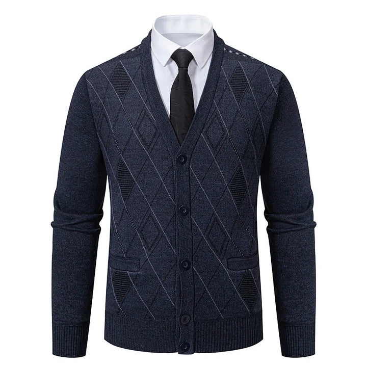 Preston™ – Diamond Knit Cardigan