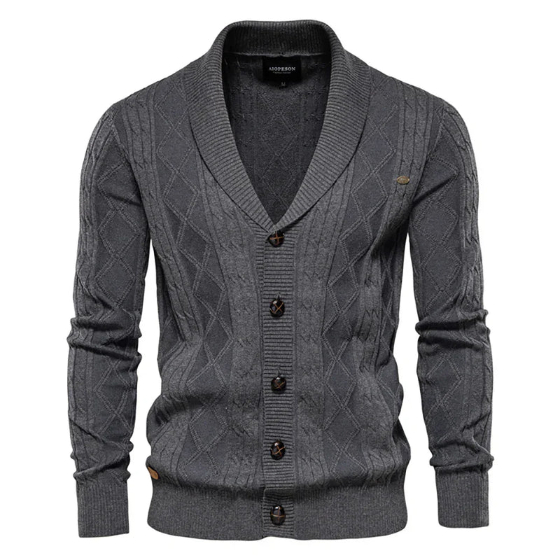 Jeff™ | Elegant Button-Up Cardigan