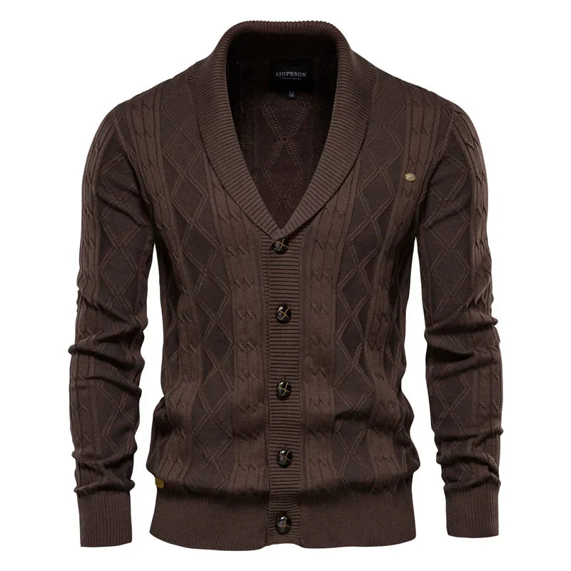 Jeff™ | Elegant Button-Up Cardigan