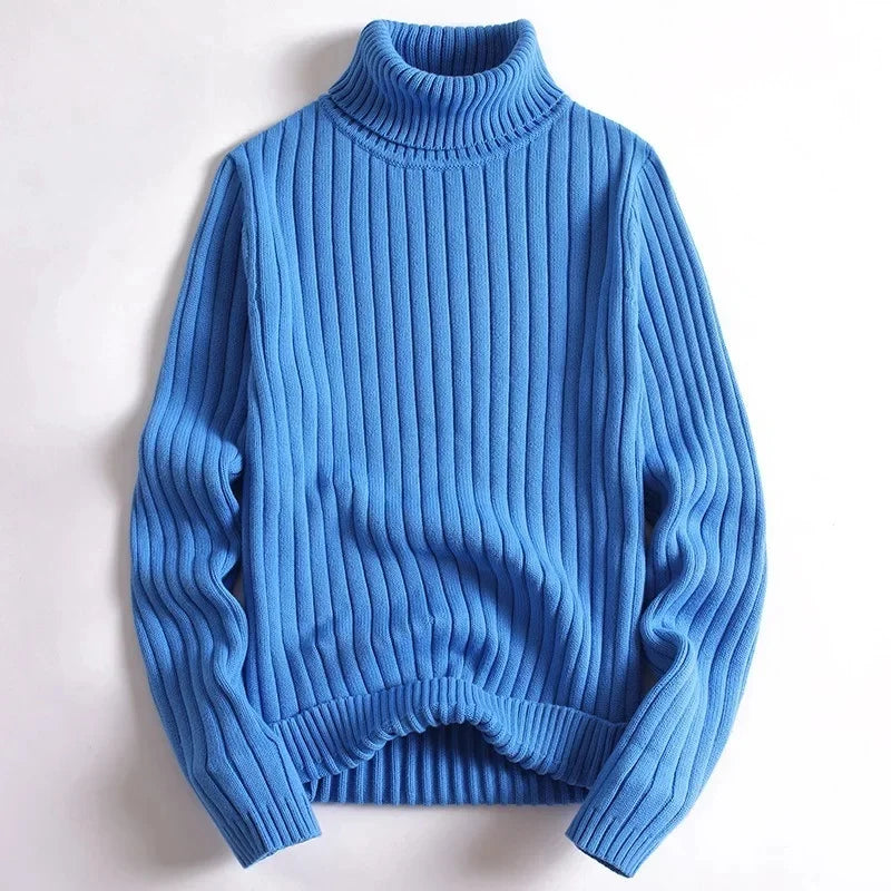 HARRINGTON™ - RIBBED TURTLENECK SWEATER