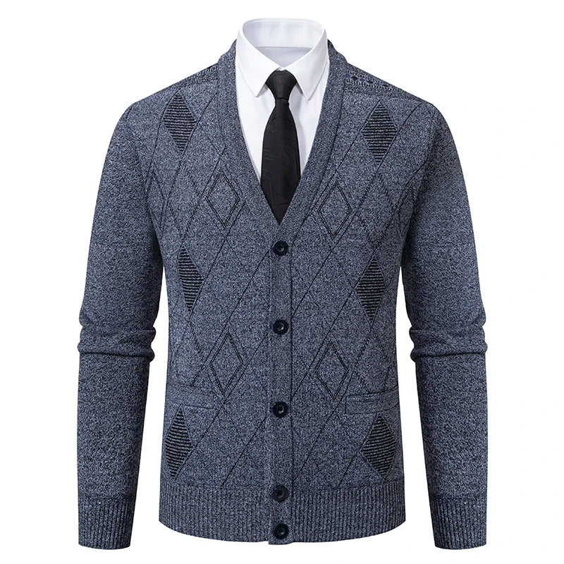 Preston™ – Diamond Knit Cardigan