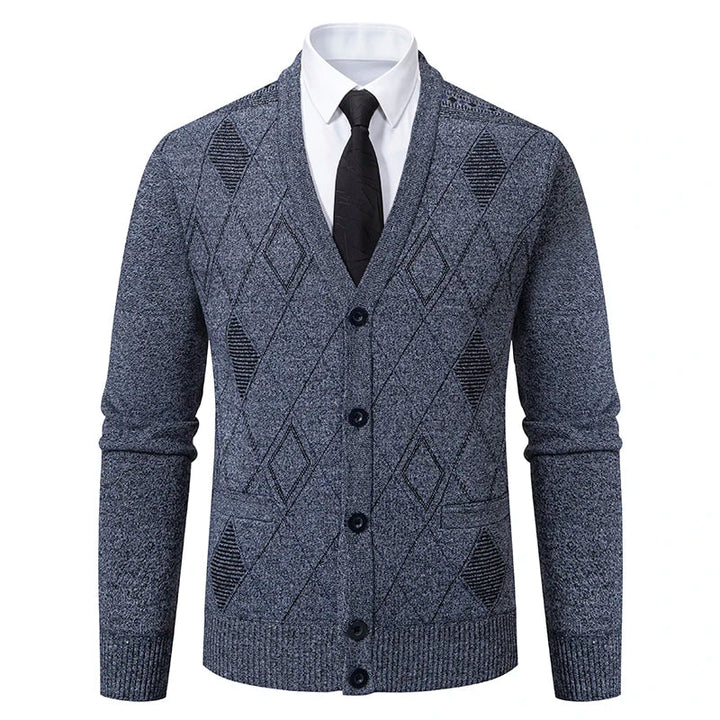 Preston™ – Diamond Knit Cardigan