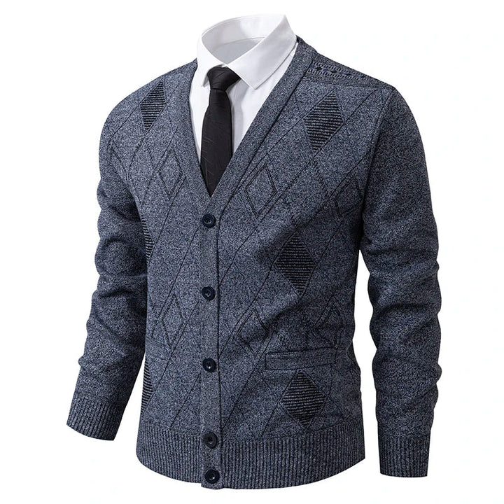 Preston™ – Diamond Knit Cardigan