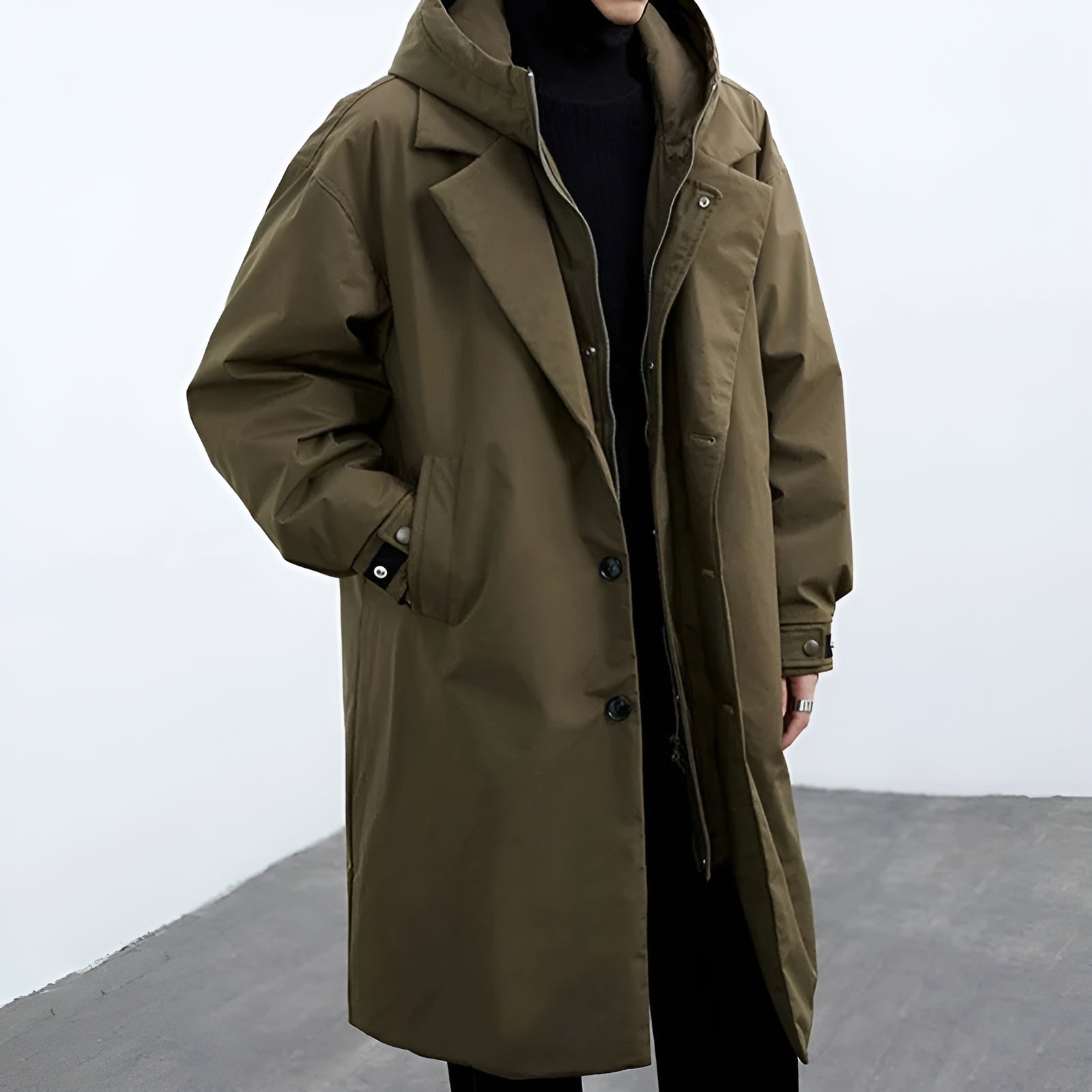Ethan™ | Modern Trench Coat
