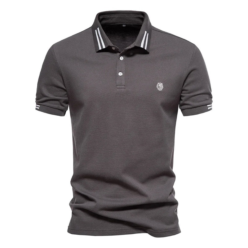 Noah™ – Refined Stripe Collar Polo