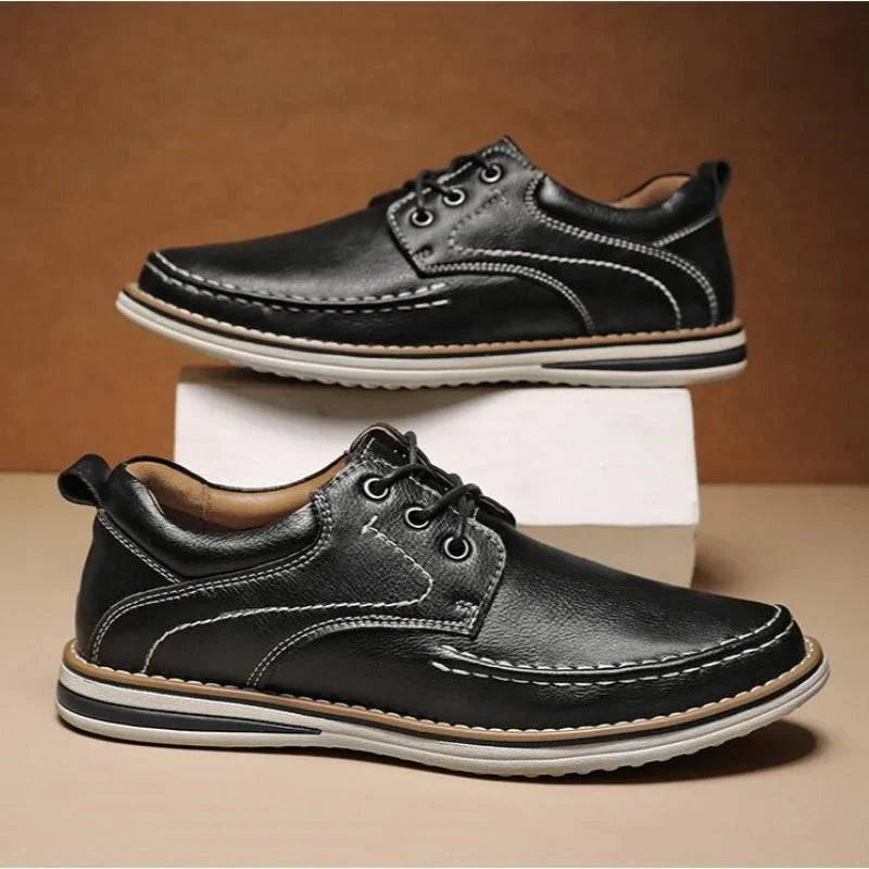 Nate™ | Everyday Leather Lace-Ups