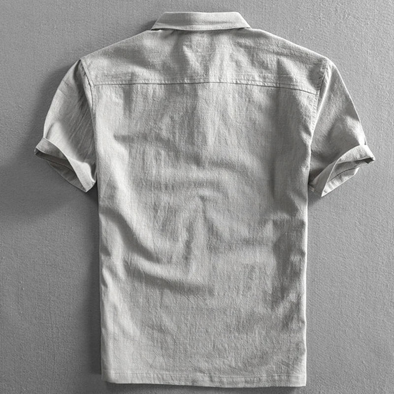 Ice™ – Linen-Cotton Polo Shirt