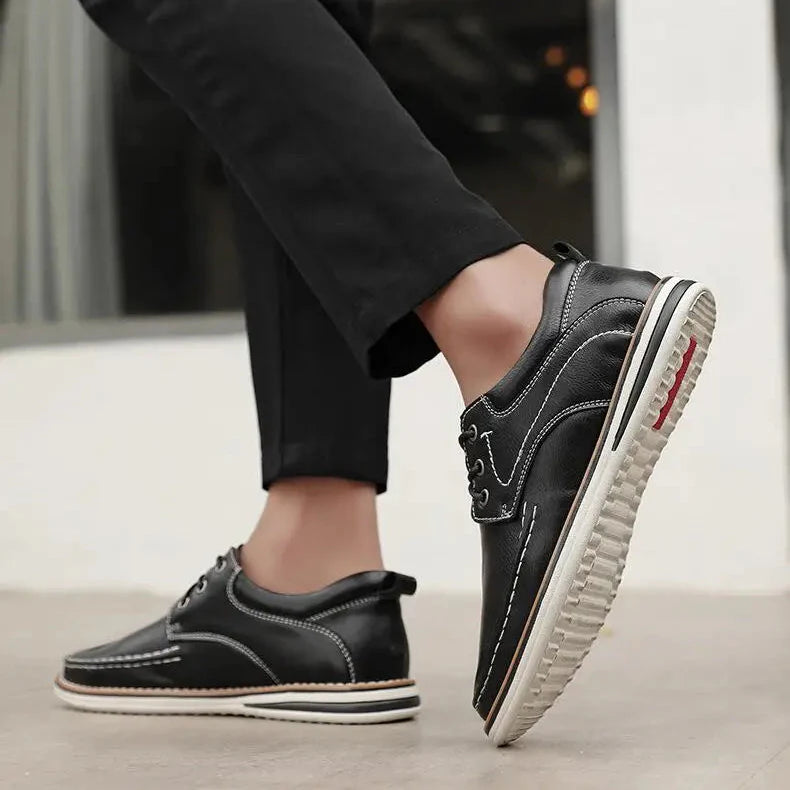 Nate™ | Everyday Leather Lace-Ups