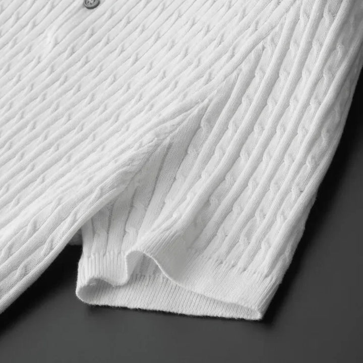 Winston™ | Textured Cotton Polo