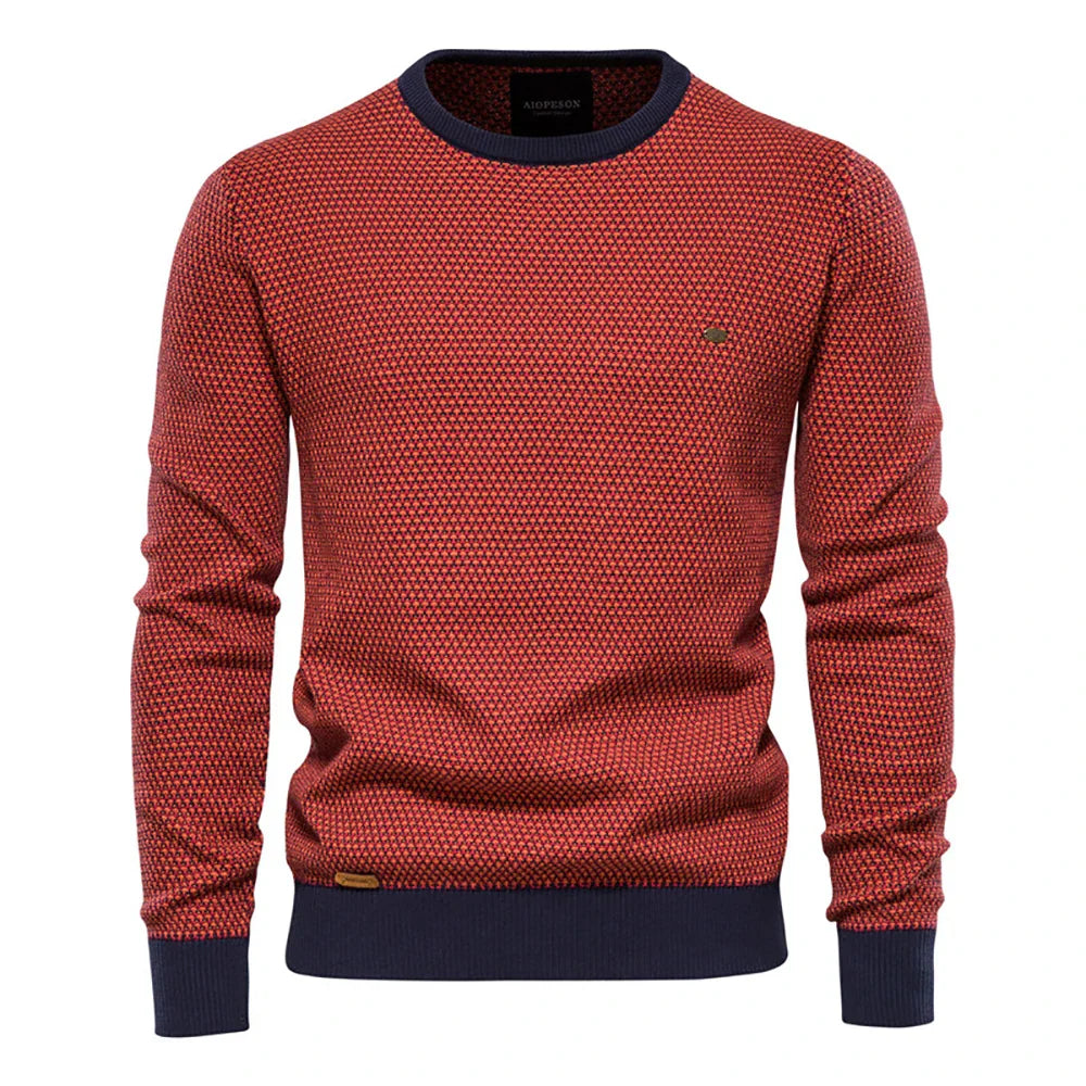 Eddie™ | Men's Checkered Sweater
