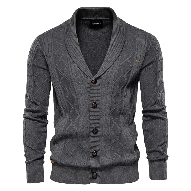 Jeff™ | Elegant Button-Up Cardigan
