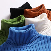 HARRINGTON™ - RIBBED TURTLENECK SWEATER