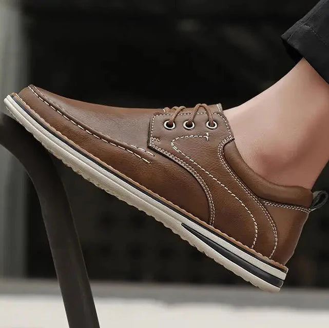Nate™ | Everyday Leather Lace-Ups