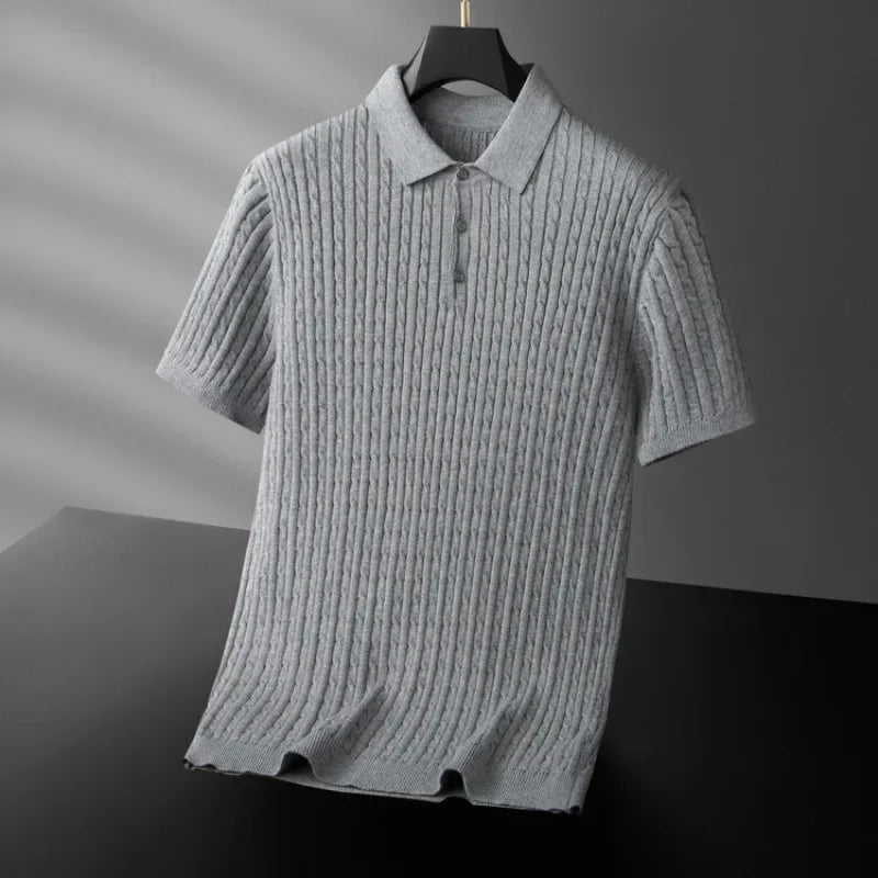 Winston™ | Textured Cotton Polo