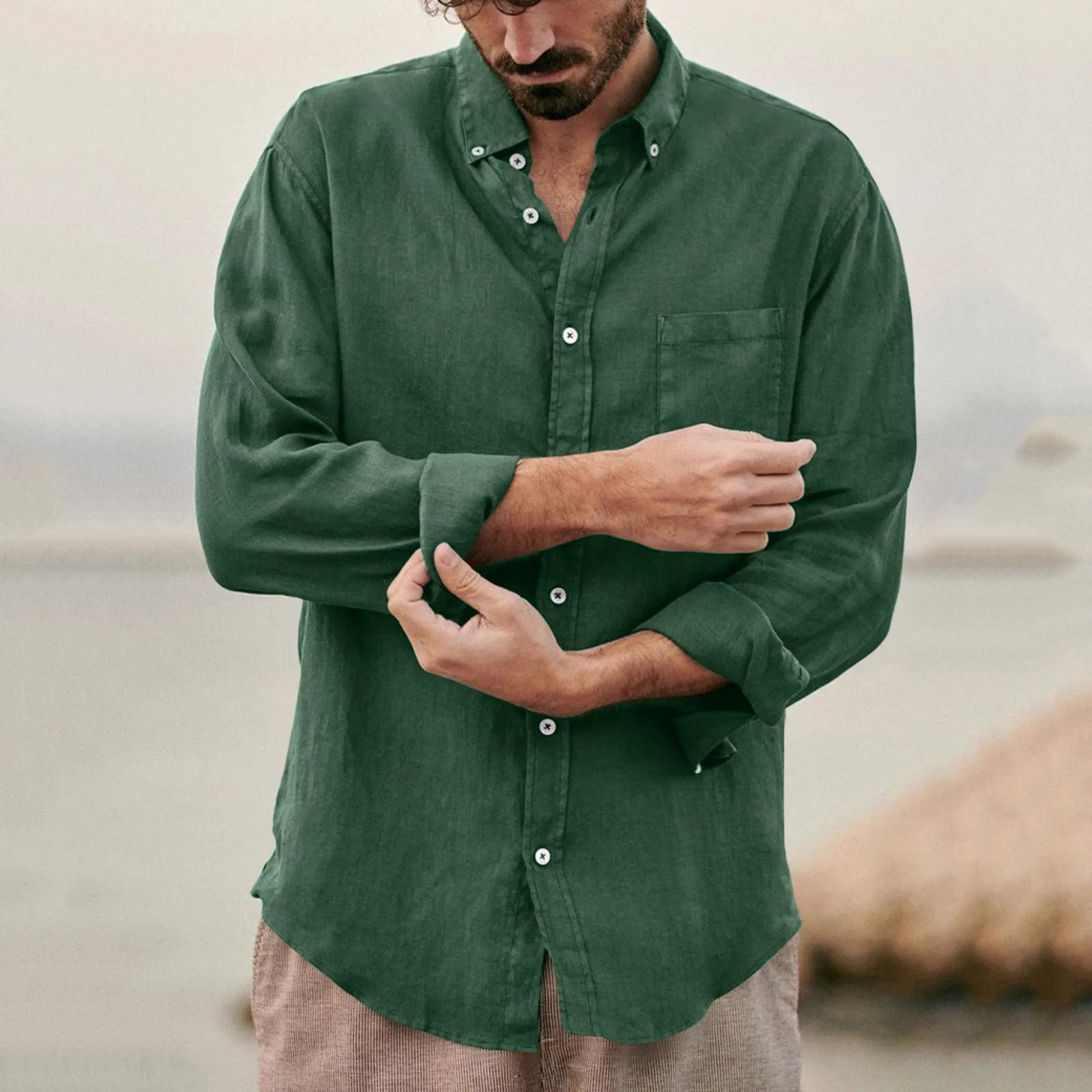 Nathan™ | Linen Shirt