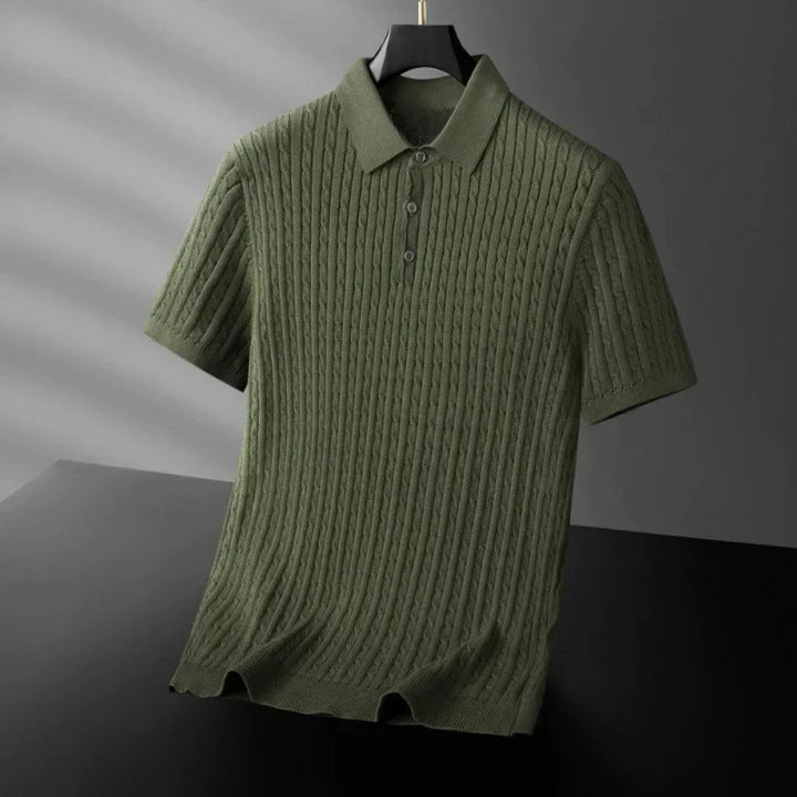 Winston™ | Textured Cotton Polo