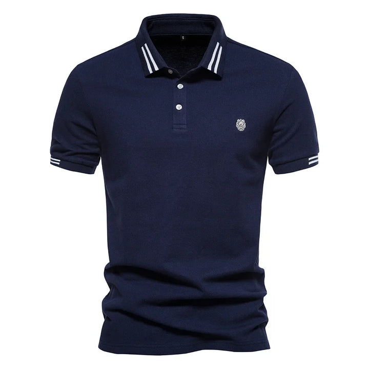 Noah™ – Refined Stripe Collar Polo