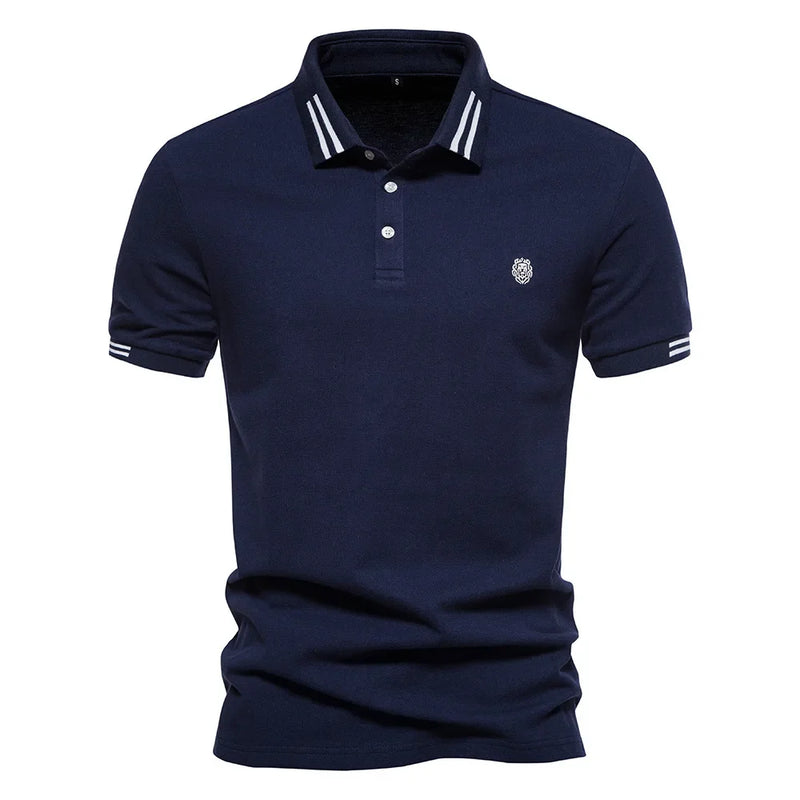 Noah™ – Refined Stripe Collar Polo