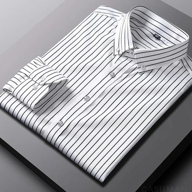 Haven – Men’s Casual Striped Shirt