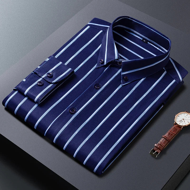 Haven – Men’s Elegant Striped Shirt