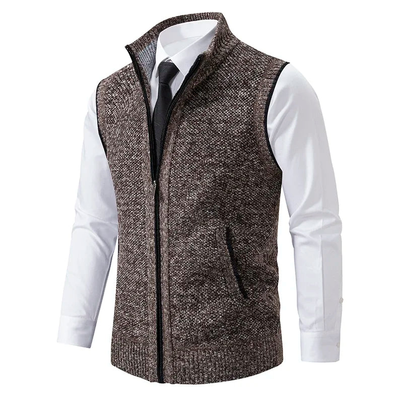 Milton™ – Knitted Zip Vest