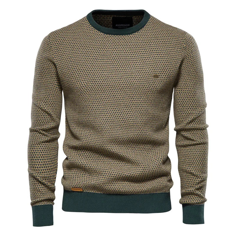 Eddie™ | Men's Checkered Sweater