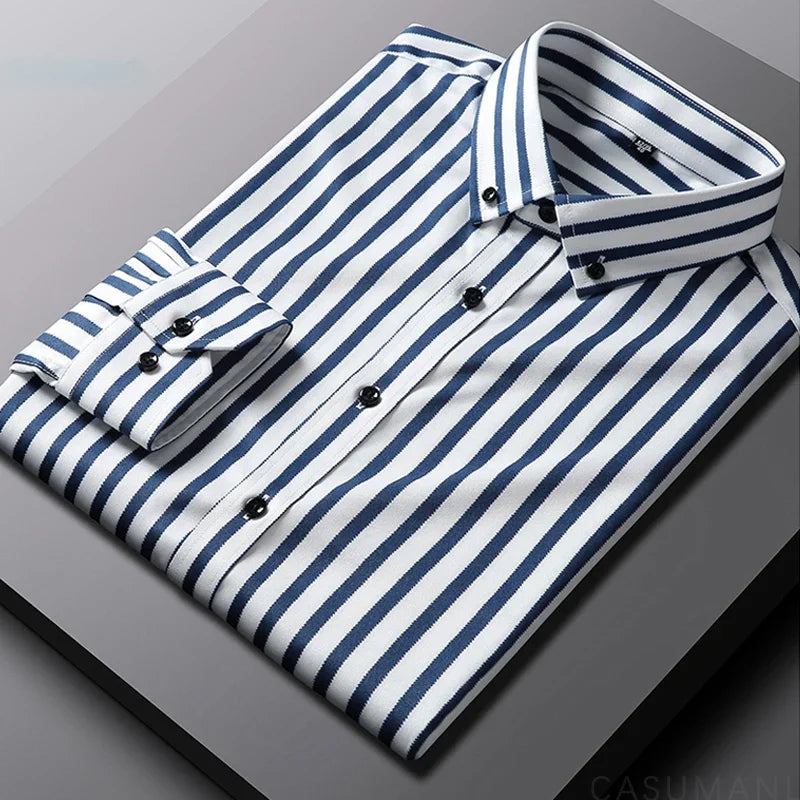 Haven – Men’s Casual Striped Shirt