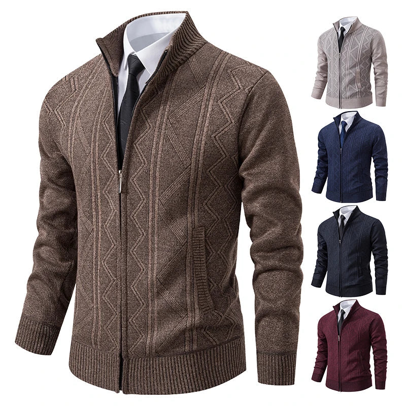Dawson™ – Textured Zip Cardigan