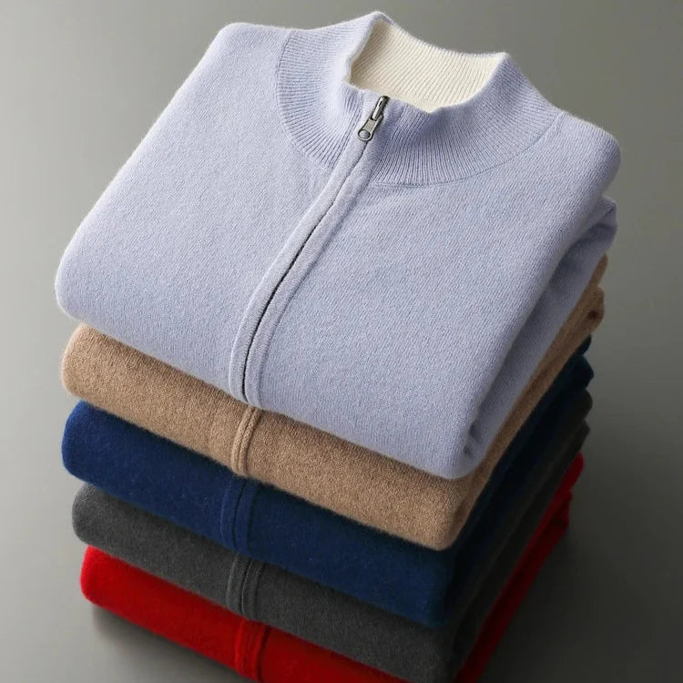 Merrick™ – Cashmere Zip Cardigan