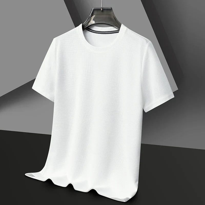 Ewan™ – Textured Knit T-Shirt