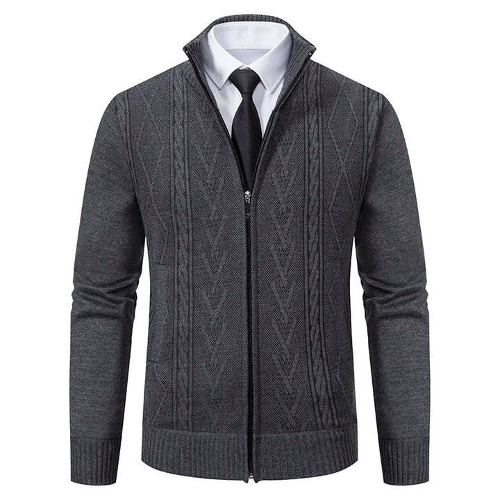 Dawson™ – Textured Zip Cardigan