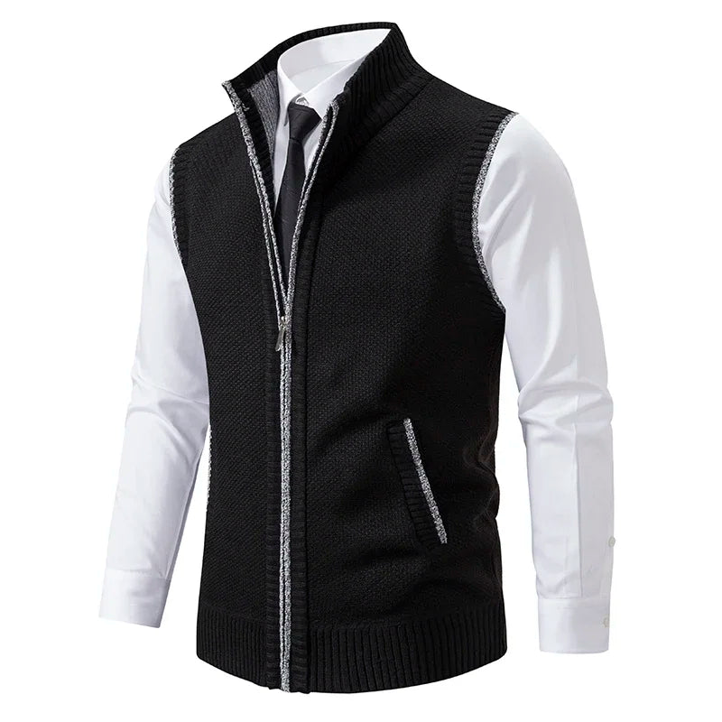 Milton™ – Knitted Zip Vest