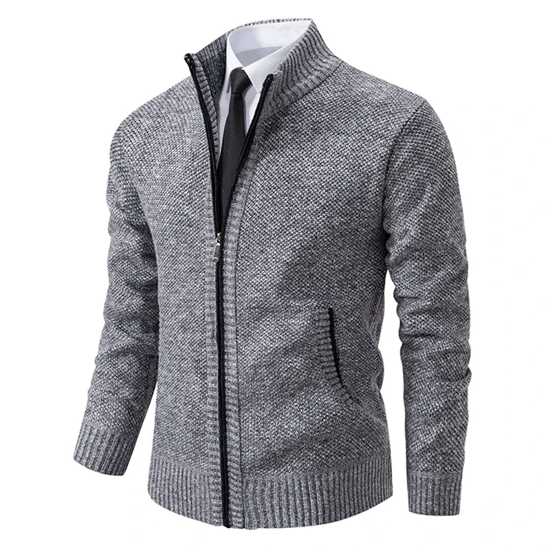 Everett™ – Knitted Zip Cardigan