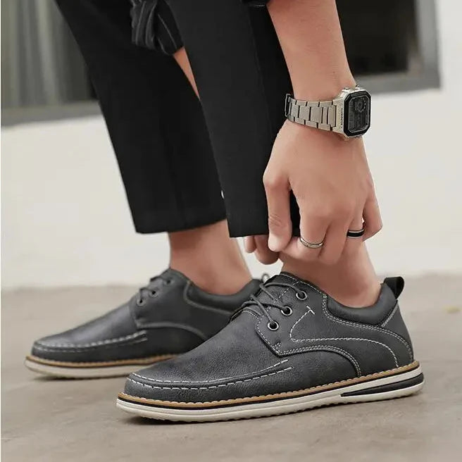 Nate™ | Everyday Leather Lace-Ups