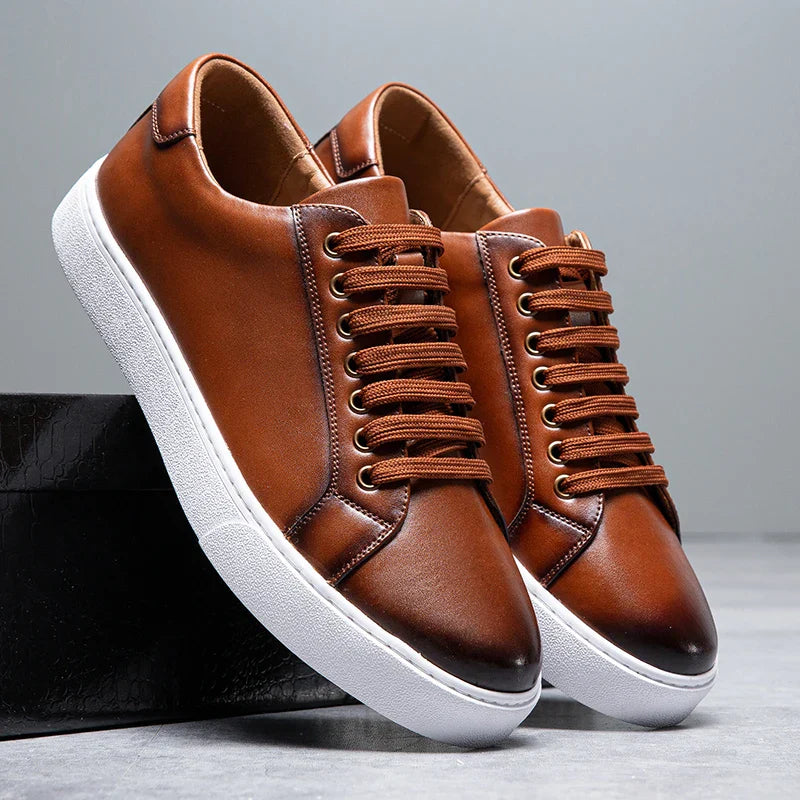 Mason™ | Luxe Leather Sneakers